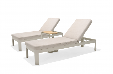 2. Portals sun lounger set, wcsh 8878, Portals C-Shape side table 48x35cm, 55h, ALU CSN, WNT PCM 2-1