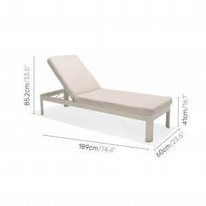 6. PORTALS SUN LOUNGER light