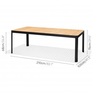 9. PORTALS DINING RECT TABLE 210CM (1)